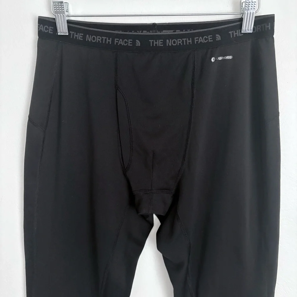 The North Face Black Performance Baselayer Flash Dry Activewear Outdoor Sz M